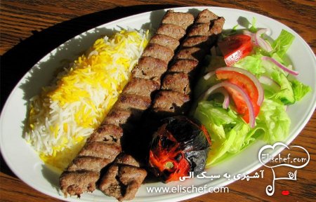 کباب کوبیده غذای ایرانی
