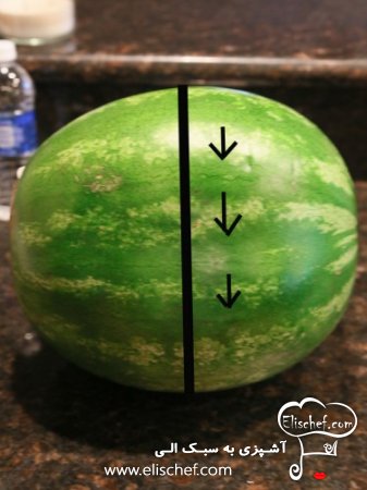 روشی ساده و متفاوت برای برش هندوانه